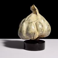 Popliteo (Montoya & Ortiz) Bronze Garlic Sculpture - Sold for $1,792 on 12-03-2022 (Lot 726).jpg
